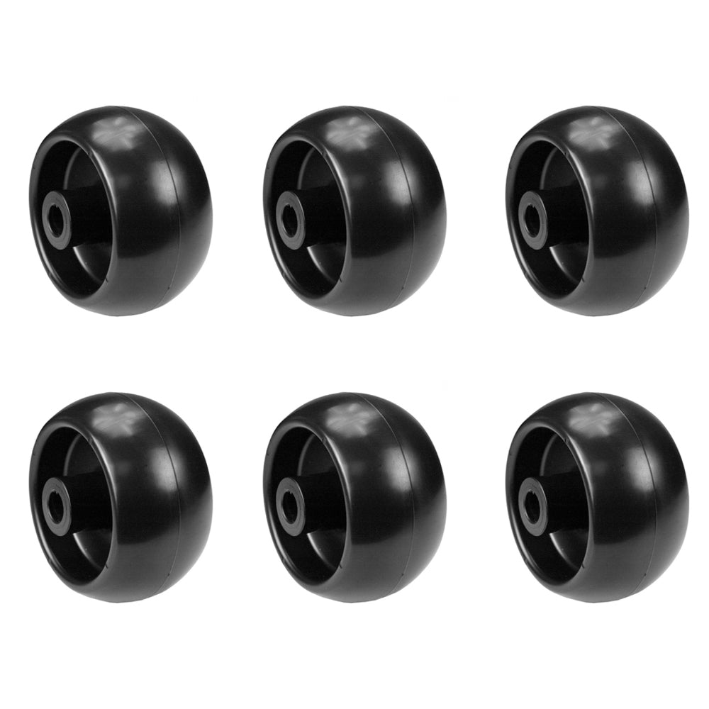 (6) Deck Wheels Fits Ferris Snapper Simplicity Pro 1500 1714760 210-043 12060