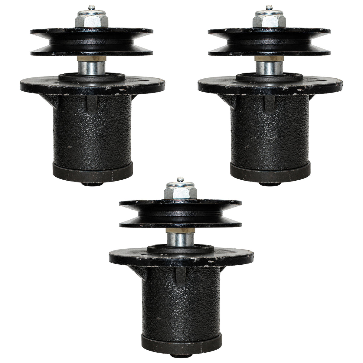 Three (3) Spindles 502303 Fits King Kutter Finish Mowers RFM-48, RFM-60, RFM-72