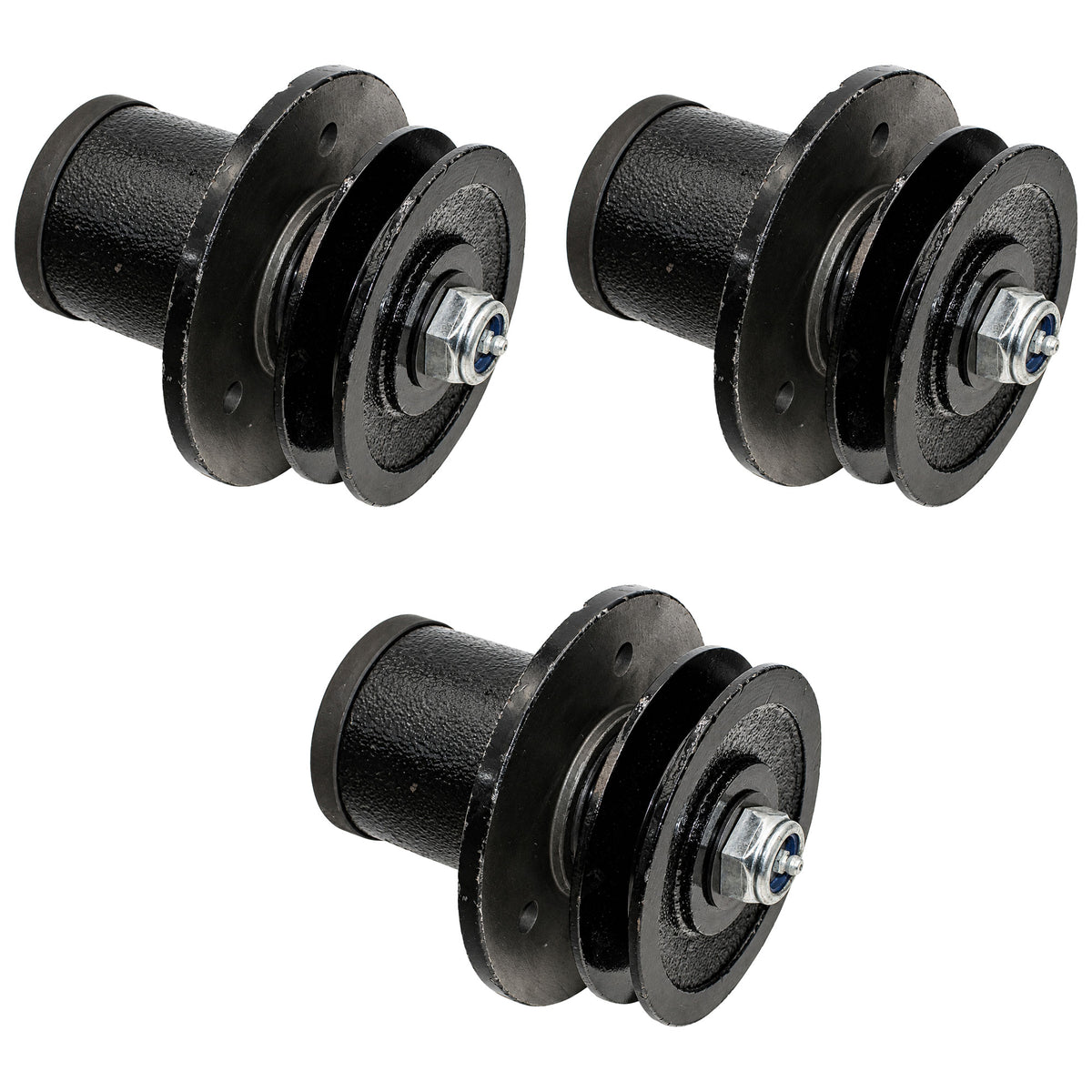 Three (3) Spindles 502303 Fits King Kutter Finish Mowers RFM-48, RFM-60, RFM-72