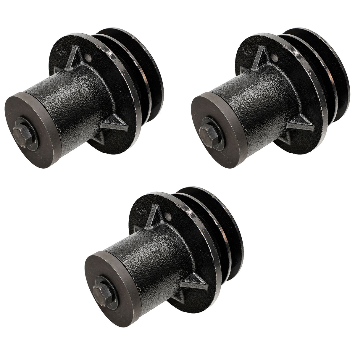 Three (3) Spindles 502303 Fits King Kutter Finish Mowers RFM-48, RFM-60, RFM-72