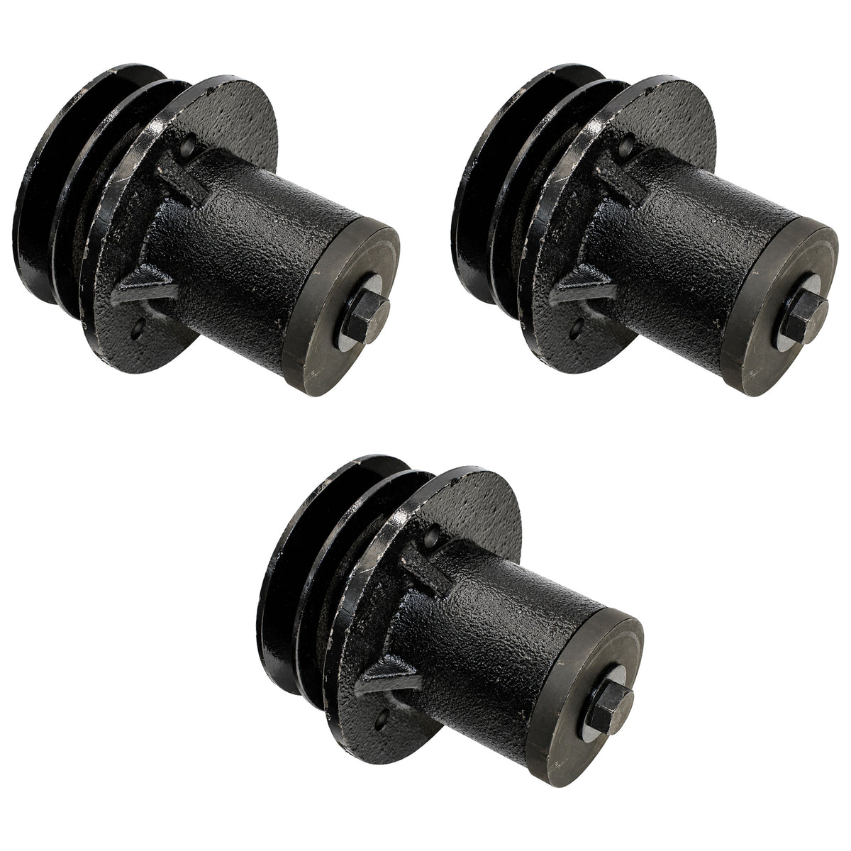 Three (3) Spindles 502303 Fits King Kutter Finish Mowers RFM-48, RFM-60, RFM-72