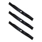 Set of 3 heavy duty Fits Woods 72" mower blades L306 RM306 RM600