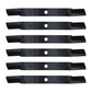 Qty. 6: Mower Blade Fits Hesston Replaces 13404