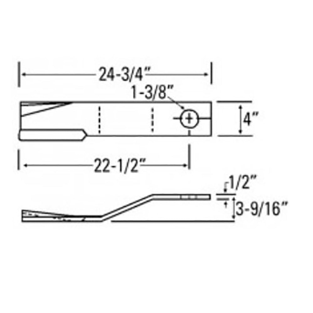 62-201-3F New Servis Blade Fits Rhino Rotary Cutter Models FLEX 15 +