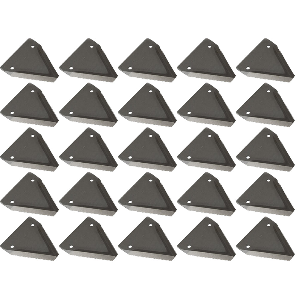 Qty 25: Sickle Section Fits Case/International Harvester Replaces 457607R1