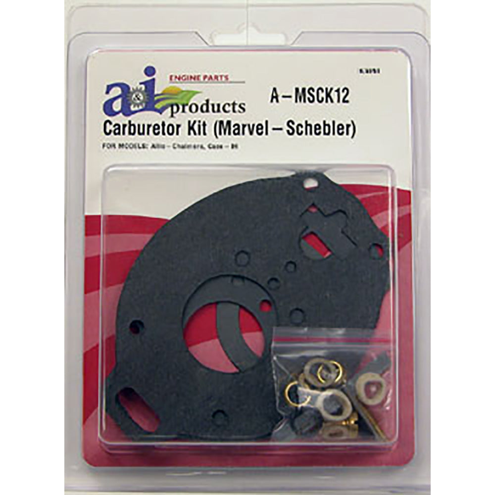 MSCK12 Basic Carburetor Kit Fits Case-IH Tractor 700 500B Fits Marvel Schebler