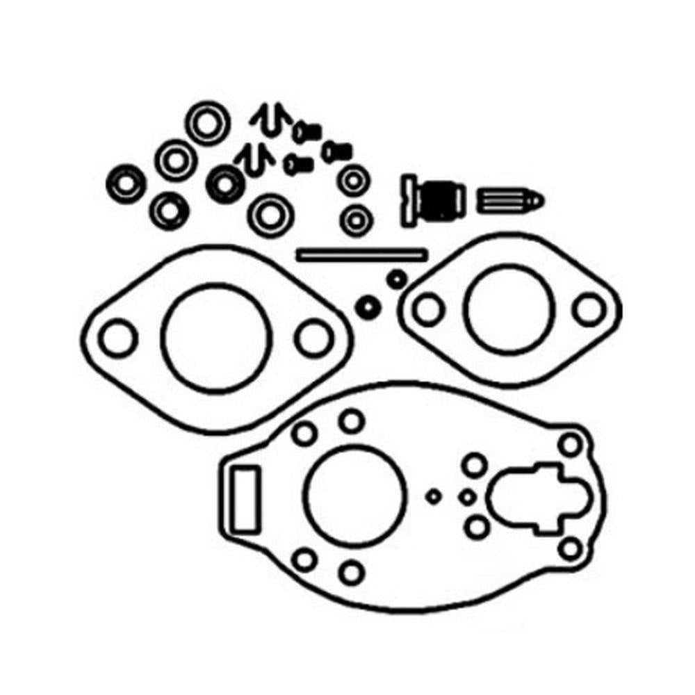 MSCK13 New Basic Carburetor Kit Fits Case-IH Tractor Models D17 540 600 +