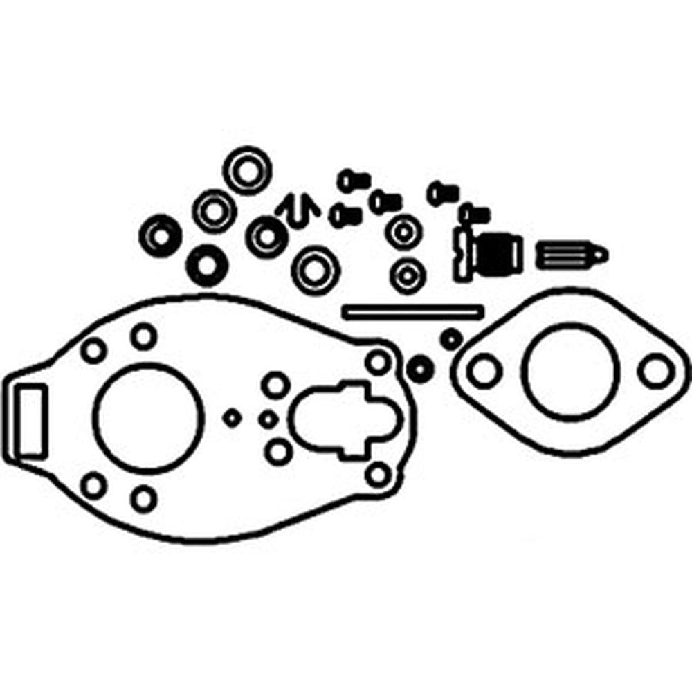 RE19404 Carburetor Rebuild Gasket Kit Fits John Deere 1020 2010 2020 2030 2510