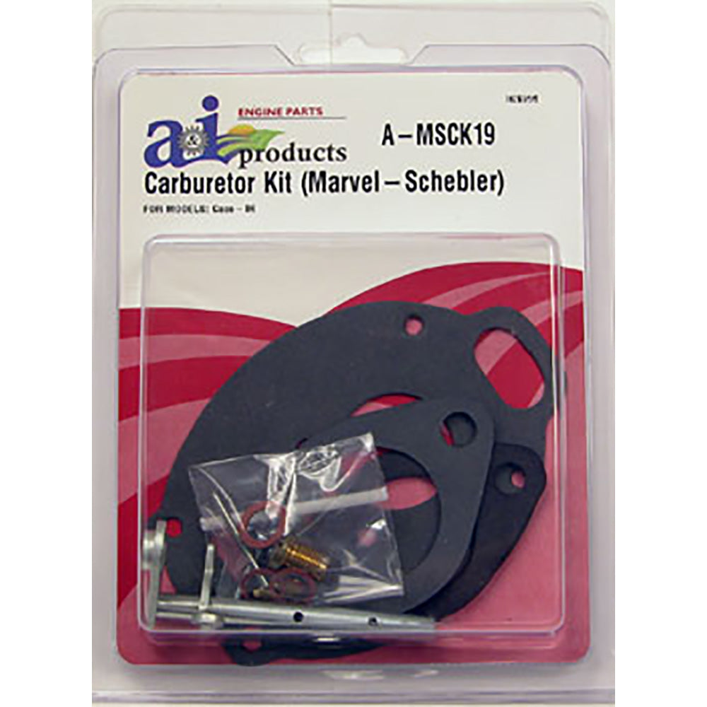 MSCK19 Fits Case-IH Tractor Basic Carburetor Kit 504 BK320 (Marvel Schebler)