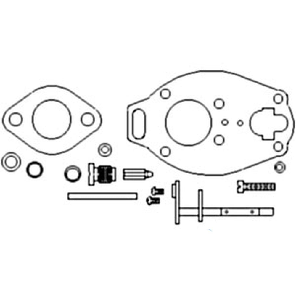 BK373V Fits John Deere 2010 Tractor Basic Carburetor Repair Kit TSX-810 MSCK21