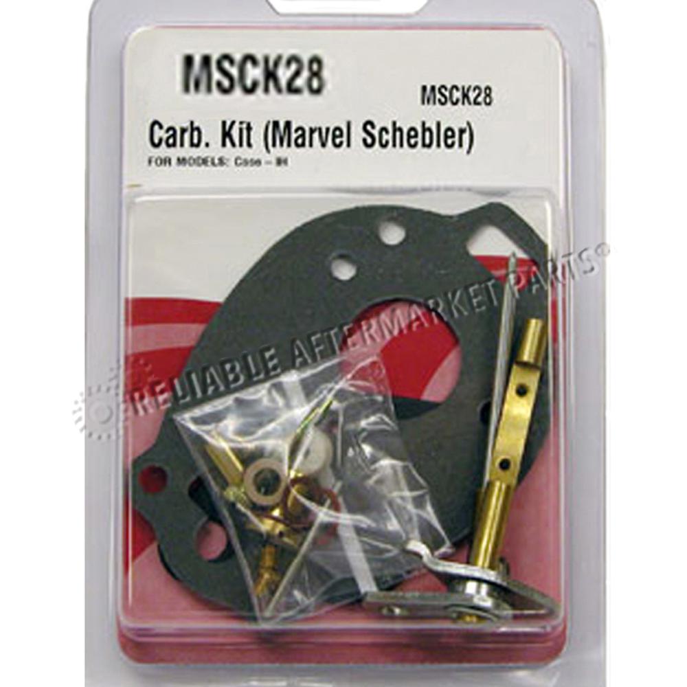 MSCK28 Complete Marvel Schebler  Carburetor Kit Fits Case-IH Tractor Model