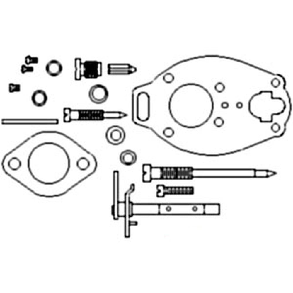 MSCK28 Complete Marvel Schebler  Carburetor Kit Fits Case-IH Tractor Model