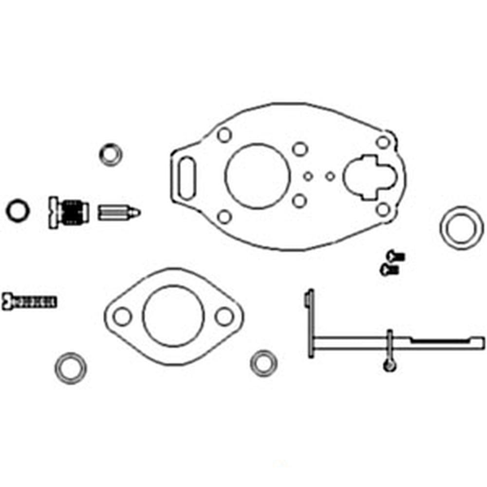 MSCK37 Carburetor Kit for Mpl Minneapolis Moline Tractors 4 Star 445 Jet Star