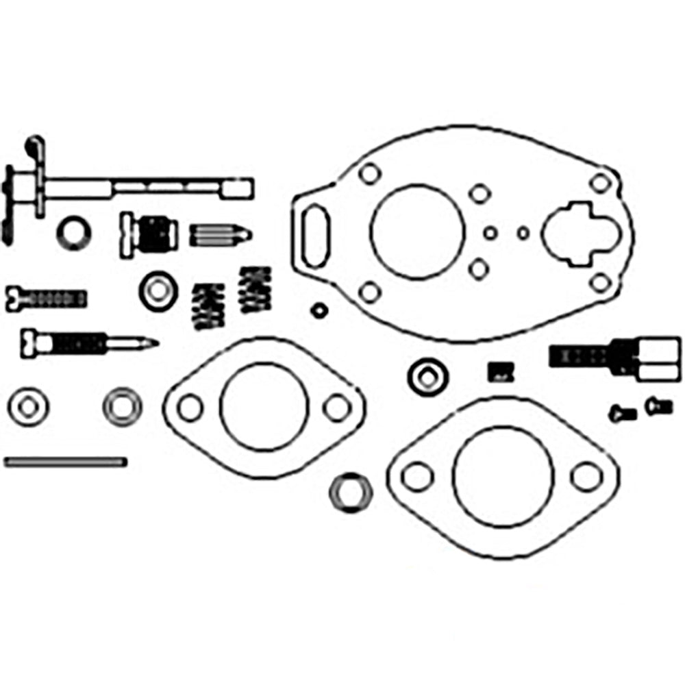 MFS1391 Basic Marvel Schebler Carburetor Repair Kit Fits Massey Ferguson