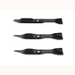 3-pc Mulching Mower Blade Set Fits Toro Replaces 112-0302