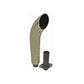 20" Tall Chrome Exhaust Curved Stack Fits John Deere M MT MC 40 320