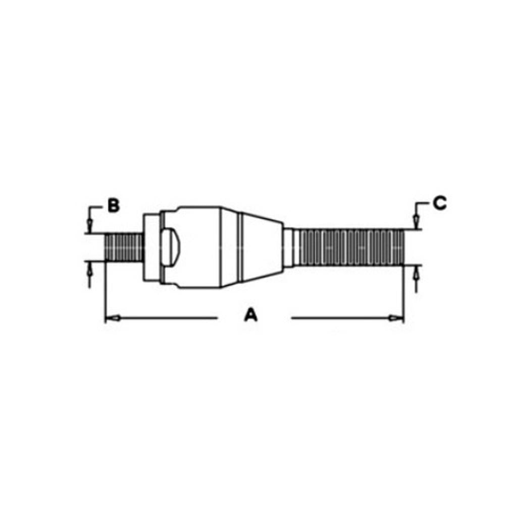 1704-3530 - Tie Rod End Fits Case/International Harvester