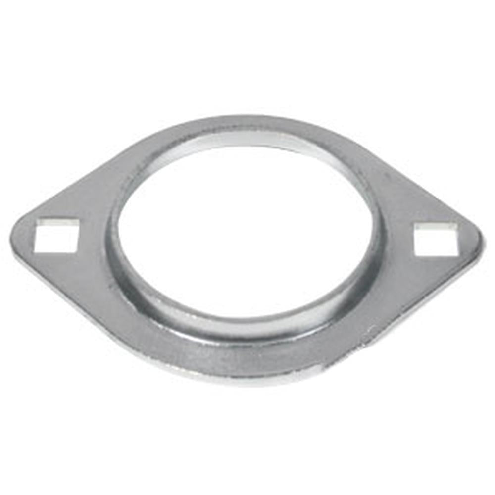 A-F262-I-AI Flange Half, Bearing; 2 Bolt