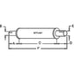 Muffler Fits Ford New Holland Tractor 501 601 600 700 800 900 Series, 860 2