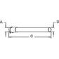 NAA5255E New Tailpipe Fits Ford Tractor  501 1.5" I.D. 1.5" O.D. 37" Long