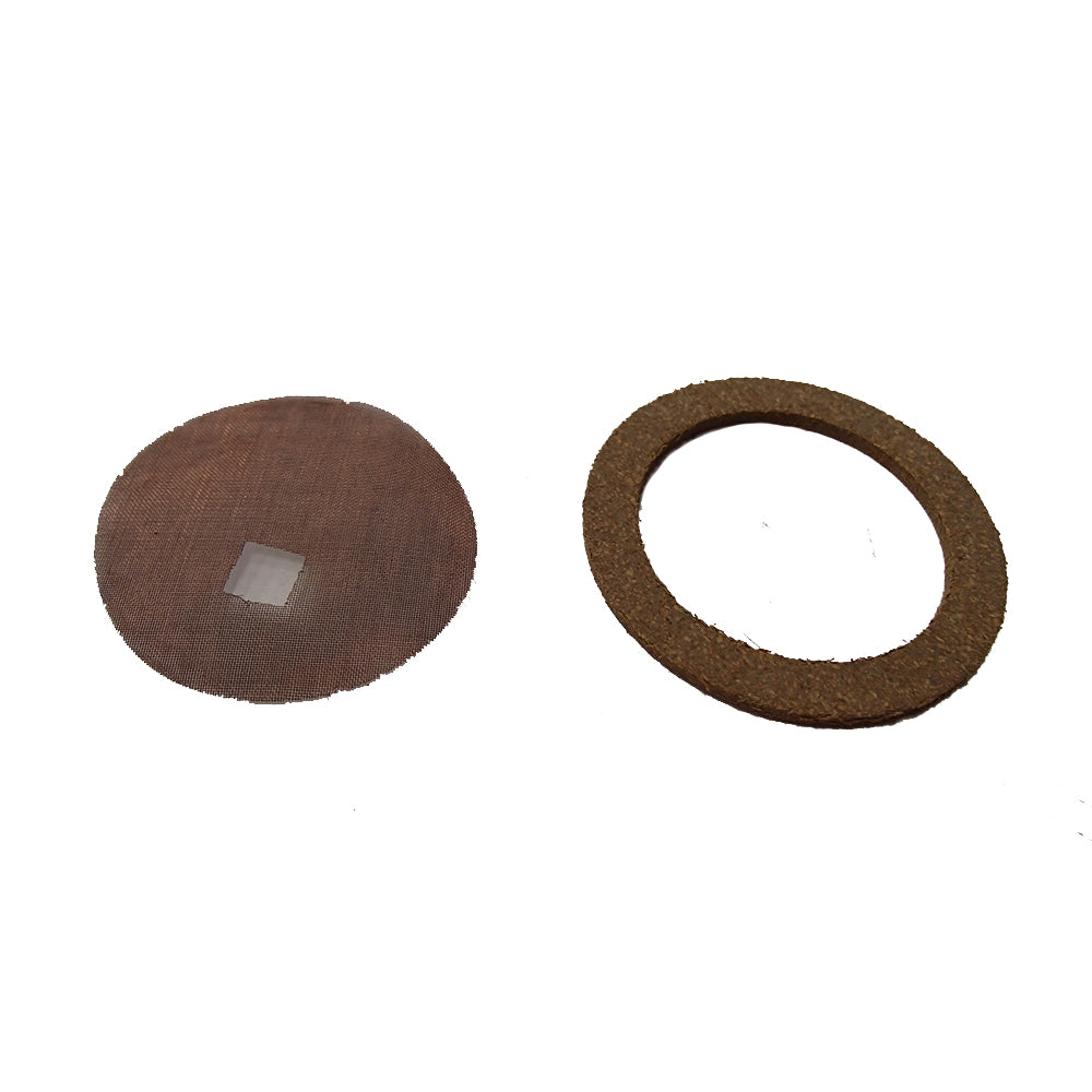 Sediment Bowl Screen 2N9161 & Gasket NAA9160A Set Fits Ford Tractor 2N 8N 9N