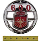600 SERIES TRACTOR FRONT HOOD EMBLEM NCA16600A Fits Ford