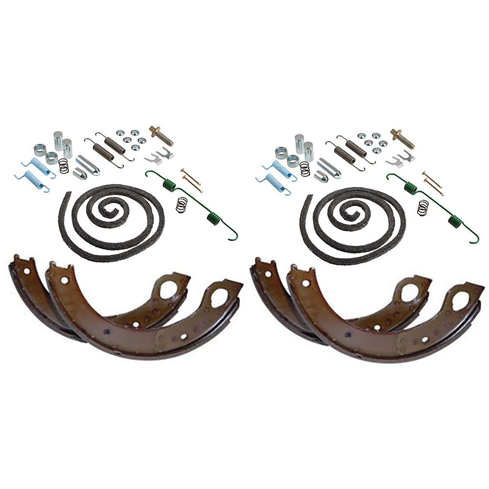 Qty 2: Brake Shoe Kit Fits Ford/New Holland Replaces 6H2066