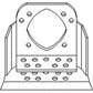 C0NN805F Swinging Drawbar Assembly Fits Ford 660 661 671 681 2000