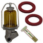 311272 Fuel Sediment Bowl w/ 2 Gaskets & Retaining Bolt Fits Ford/New Holland