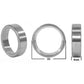 NCB33125A Tractor Tapered Roller Bearing Cup .13" Radius 3.25" OD .813" Wide