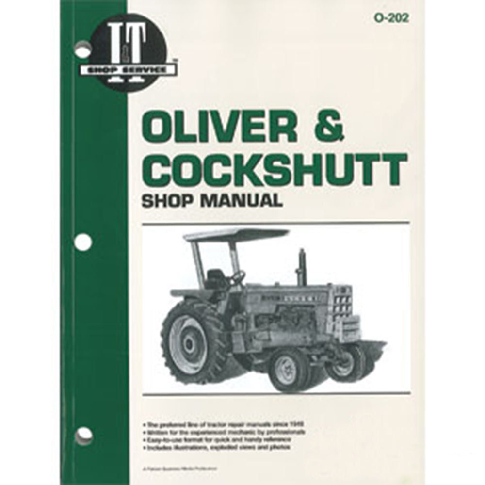Shop Manual for Oliver Tractor - 1750, 1800, 1850, 1900, 1950, 1955, & more