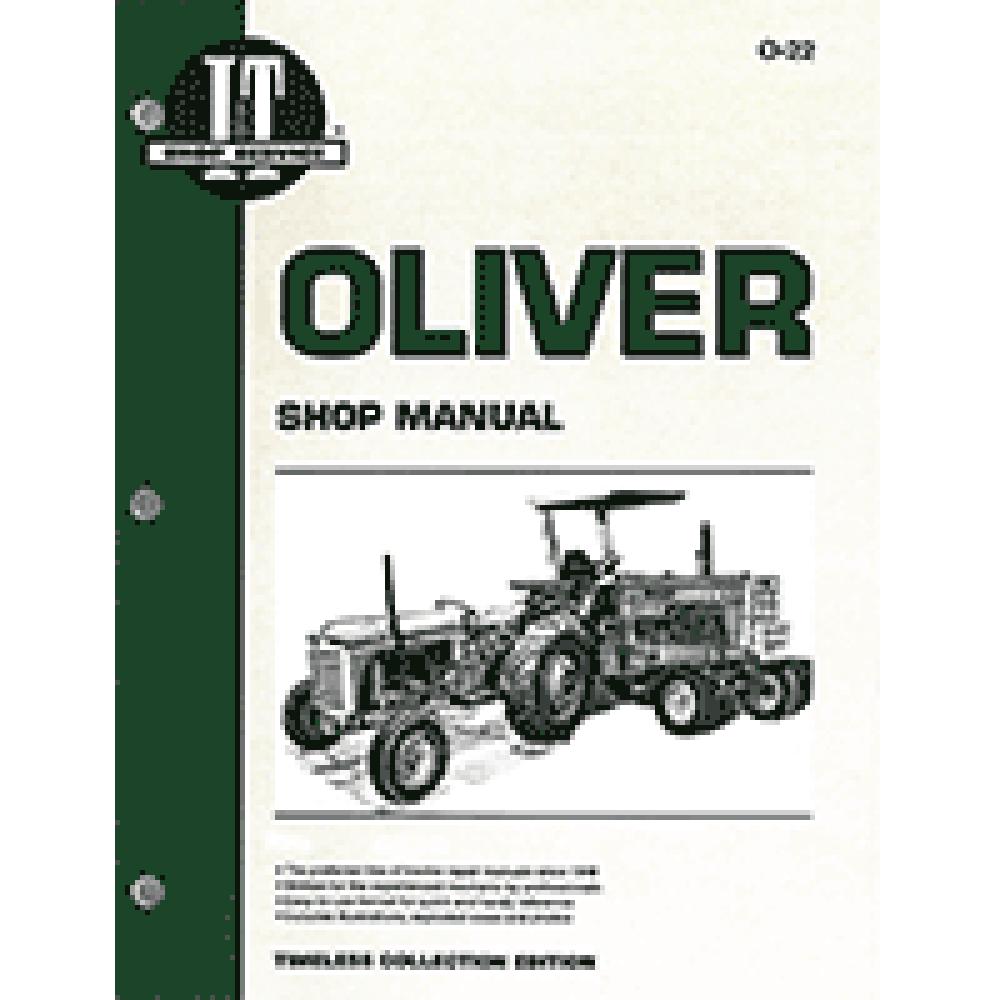 Service Shop Manual I&T O-22 For Oliver 2050 2150 (80 Pages)