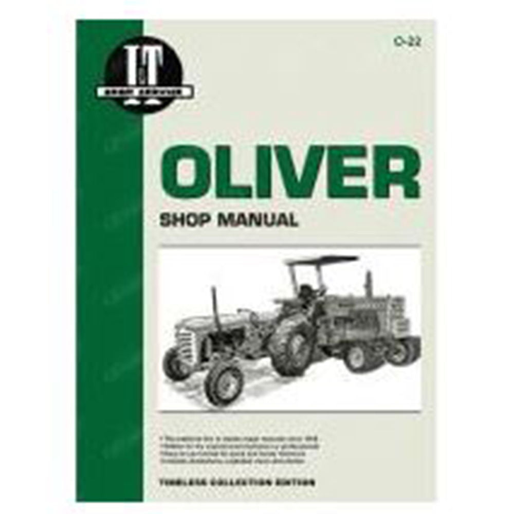 Shop Manual Fits Oliver Replaces O-22