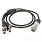 C4SPL Camera End Short 4-Way Splitter Fits CabCam