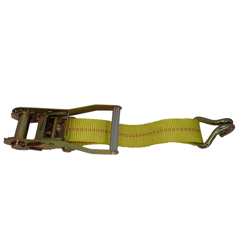 2 Ratchet Straps Flatbed Truck Trailer Cargo Tie Down Farm Binder 2" x 27' WH
