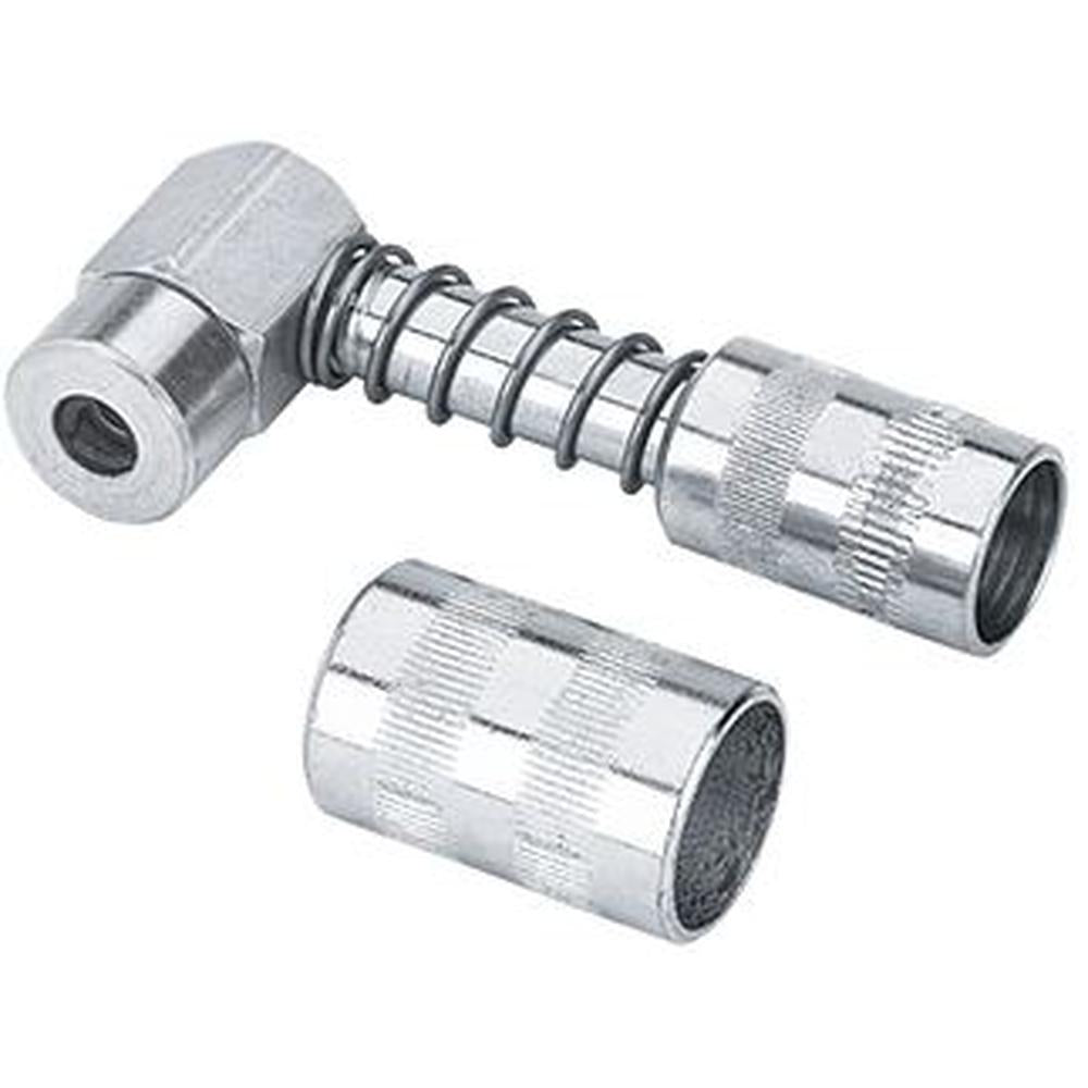 Grease Gun Angular Coupler 90 Degree Equipment Greasing Hand Tool Lubri Fits CAT