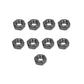 Qty 9: M10-1.5 Hex Nut  Fits Caterpillar Replaces 2Y-5829