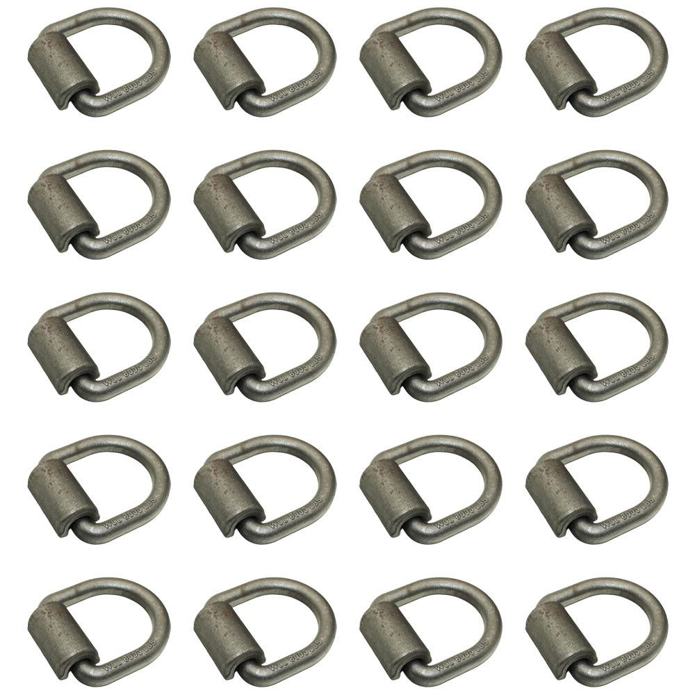 Qty 20: 5/8" Weld On D-Ring Fits Universal Products Replaces OTK20-0223_x20