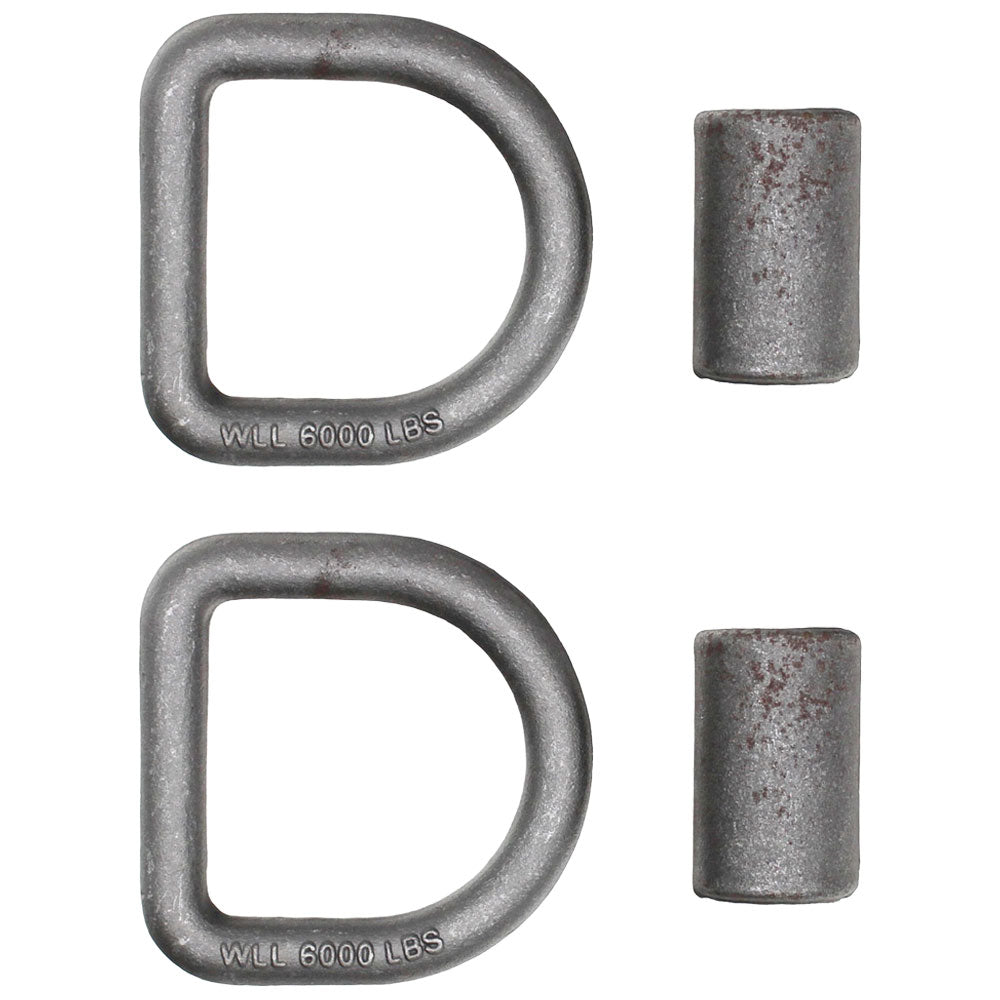 Qty 2: 5/8" Weld On D-Ring Fits Universal Products Replaces OTK20-0223_x2