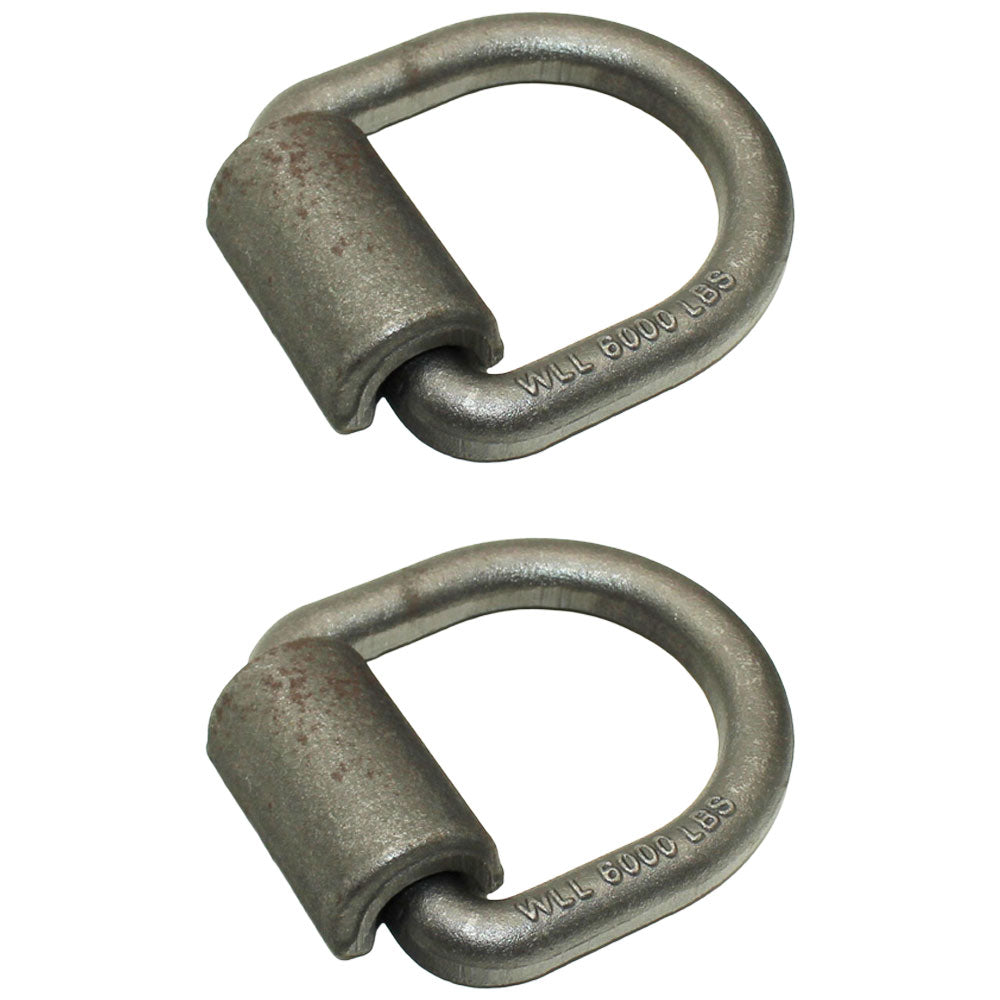 Qty 2: 5/8" Weld On D-Ring Fits Universal Products Replaces OTK20-0223_x2