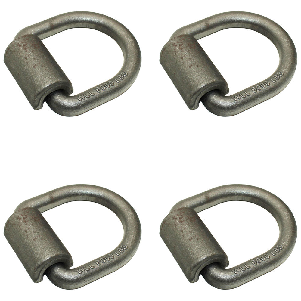 Qty 4: 5/8" Weld On D-Ring Fits Universal Products Replaces OTK20-0223_x4