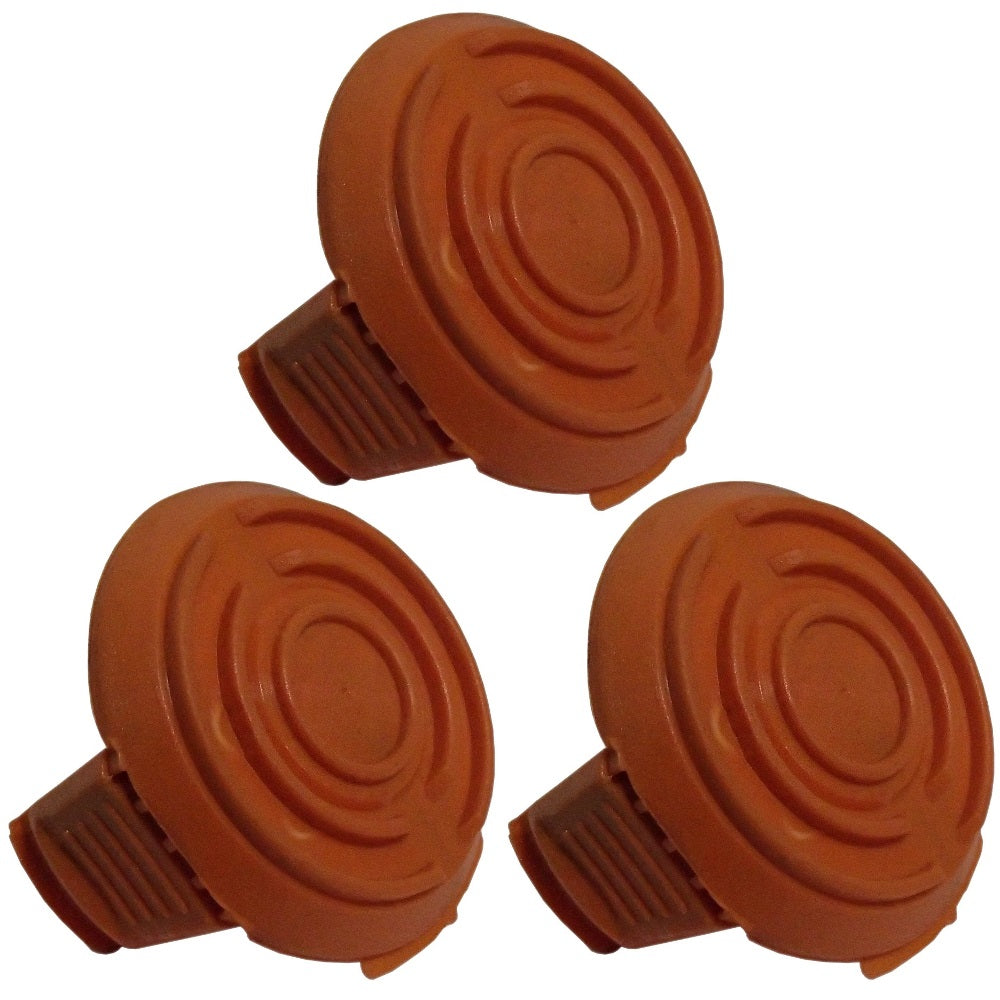 Set of 3 Trimmer Spool Cap Fits Worx WG170 WG160 WG180 WG150 Trimmer