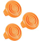 Set of 3 New Trimmer Spool Cap Fits WORX WG150 WG151 WG151 WG152 WG153 WG157