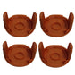 4 Pack Spool Cap Cover fits Worx 50006531 WA6531 Cordless Grass Trimmer WG151
