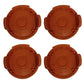 4 Pack Spool Cap Cover fits Worx 50006531 WA6531 Cordless Grass Trimmer WG151