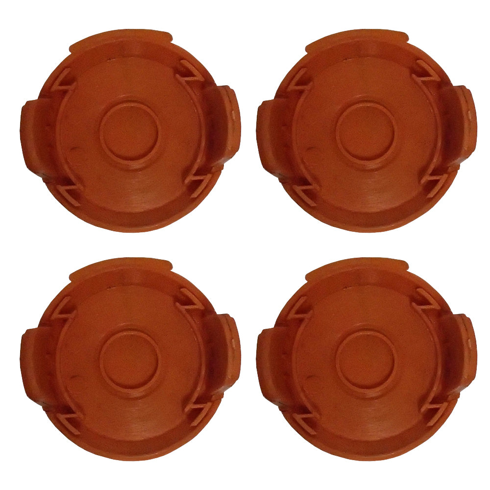 4 Pack Spool Cap Cover fits Worx 50006531 WA6531 Cordless Grass Trimmer WG151