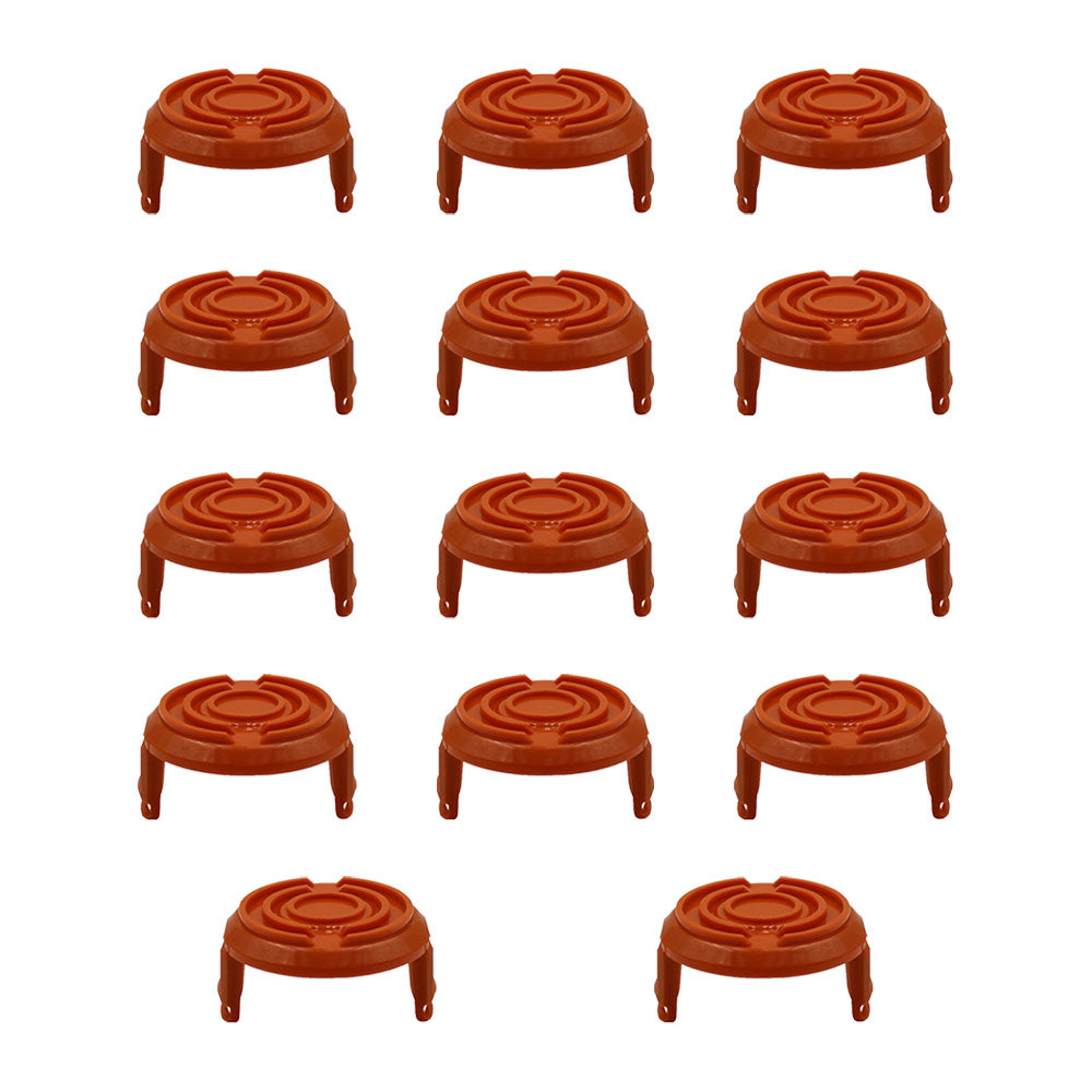 14 Pack Spool Cap Cover fits Worx 50006531 WA6531 Cordless Grass Trimmer WG151