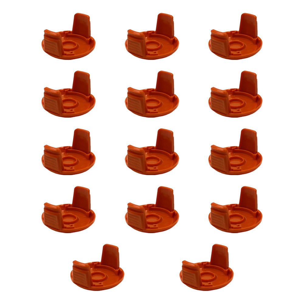14 Pack Spool Cap Cover fits Worx 50006531 WA6531 Cordless Grass Trimmer WG151