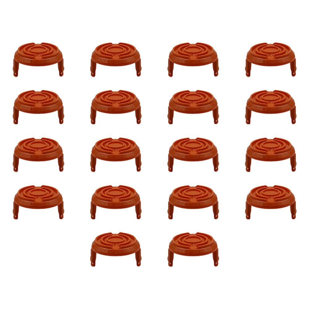 18 Pack Spool Cap Cover fits Worx 50006531 WA6531 Cordless Grass Trimmer WG151