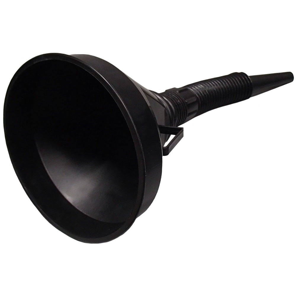 One (1) 6" Diameter Funnel with Inside Screen and Bendable & Detachable Hose